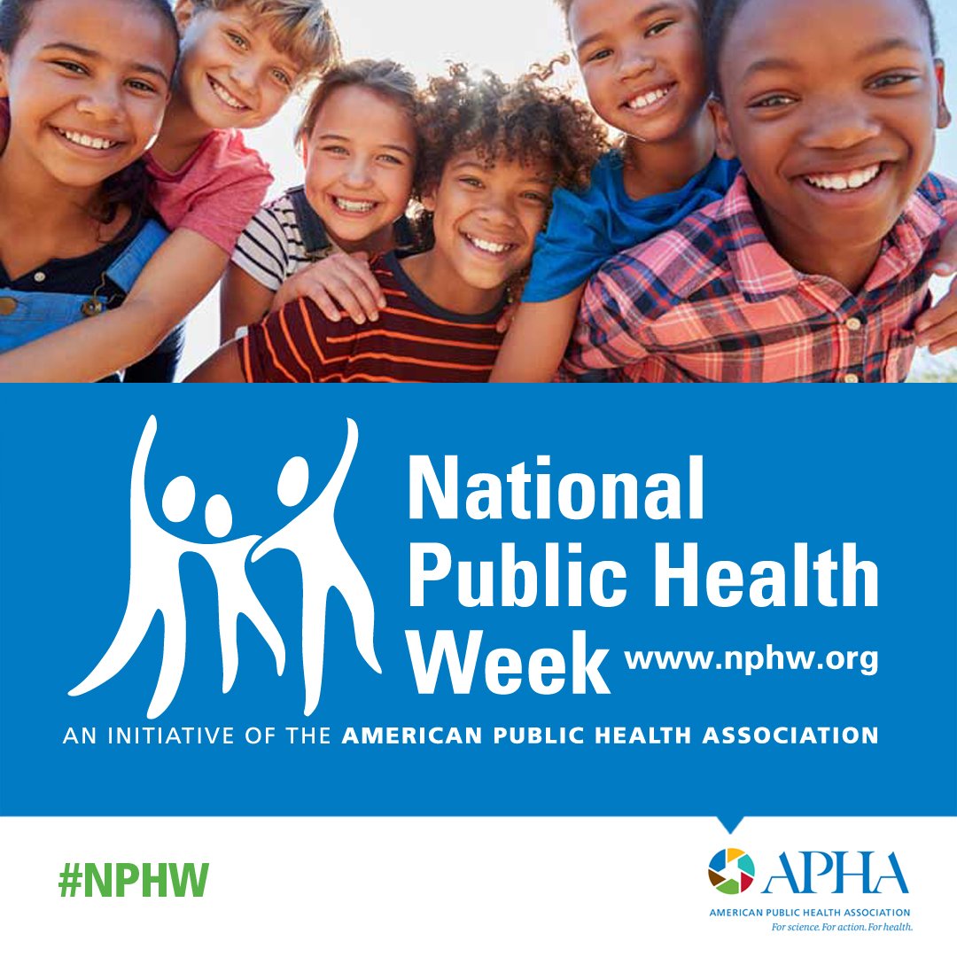 National Public Health Week Toolkit Released, summarized from APHA