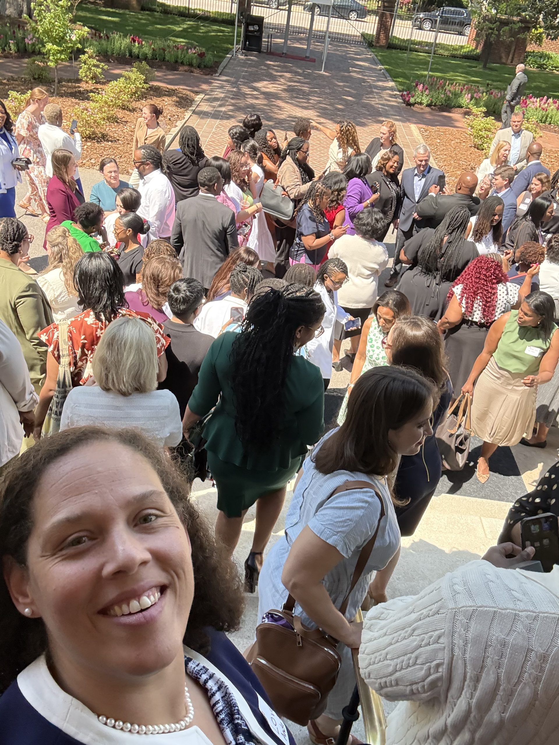 Breastfeed Durham team at the North Carolina Governor’s Mansion