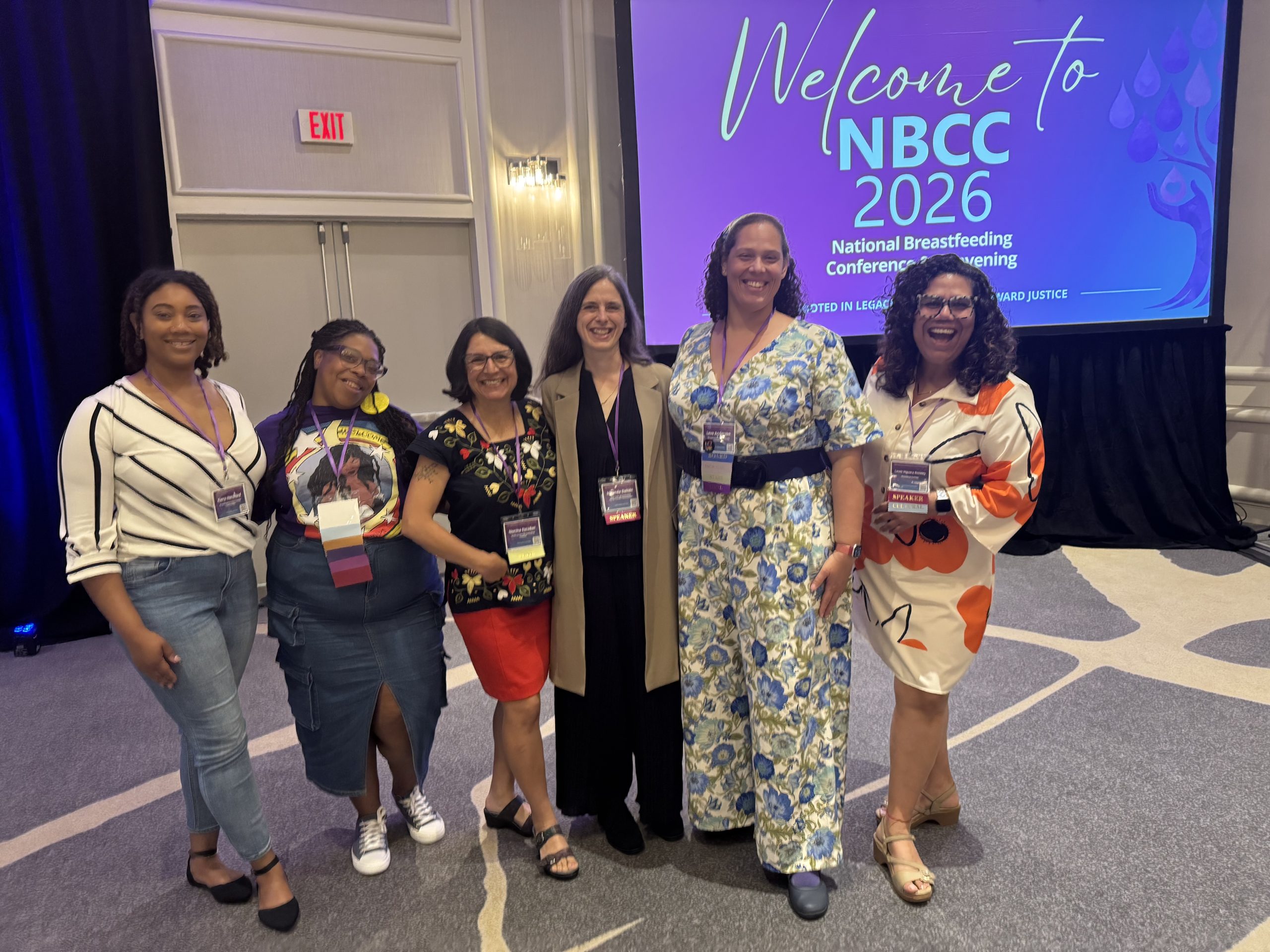 Breastfeed Durham team members at the U.S. Breastfeeding Committee