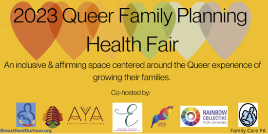Queer Family Planning Health Fair 
