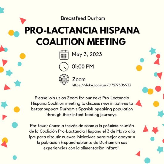 Pro-Lactancia Hispana Coalition Meeting