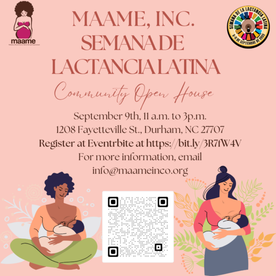MAAME, Inc: Semana De Lactancia Latina Open House