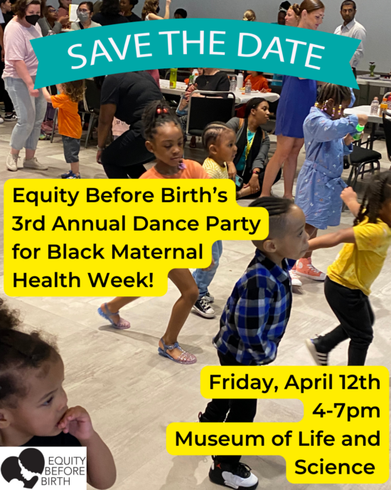 3rd Annual Dance Party for Black Maternal Health Week