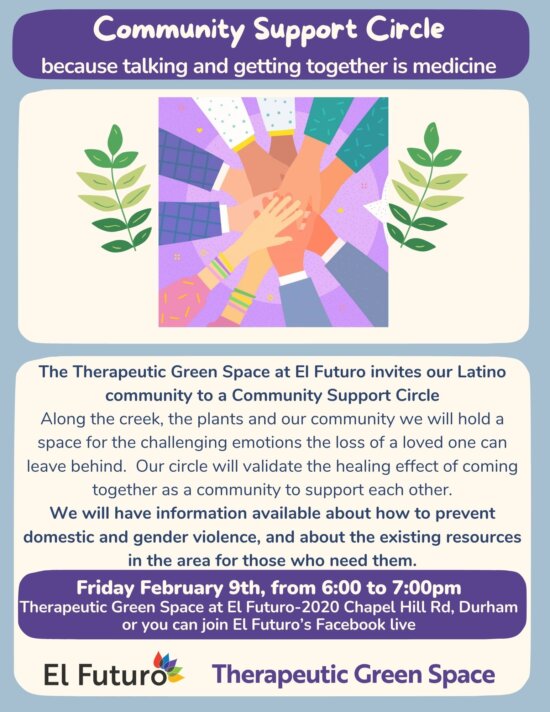 Community Support Circle / Circulo de Apoyo Comunitario