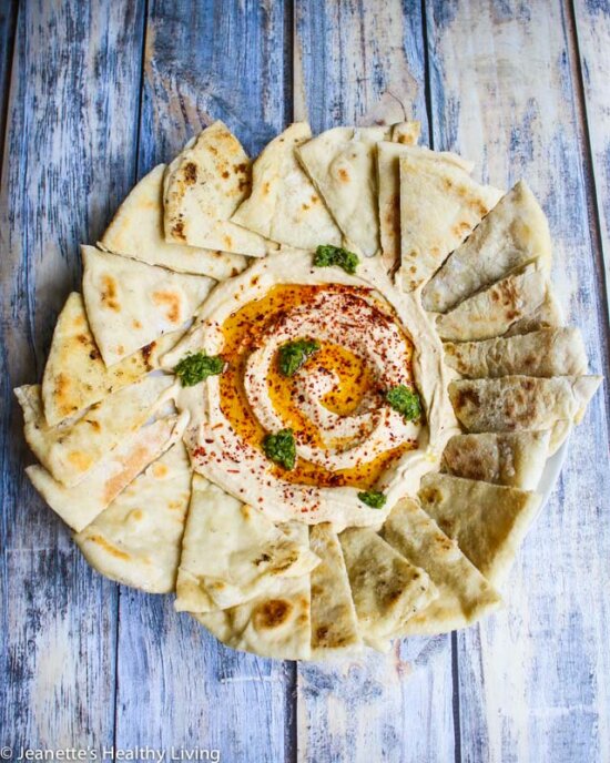 Hummus and Pita from International Delights