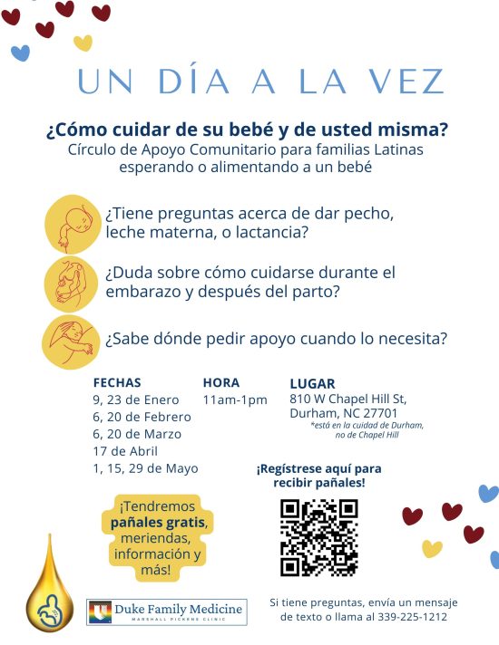 Una Día a La Vez: Círculo de Apoyo Comunitario