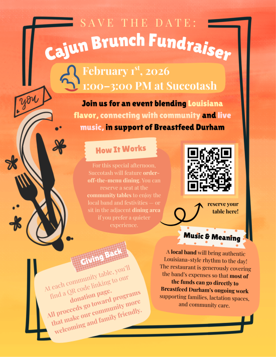 Cajun Brunch Fundraiser at Succotash in Durham