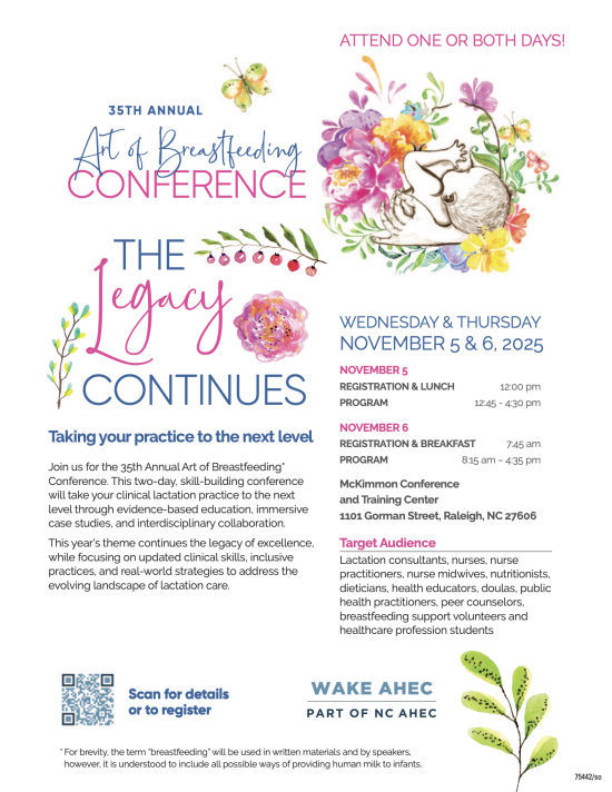 35th Annual Art of Breastfeeding Conference