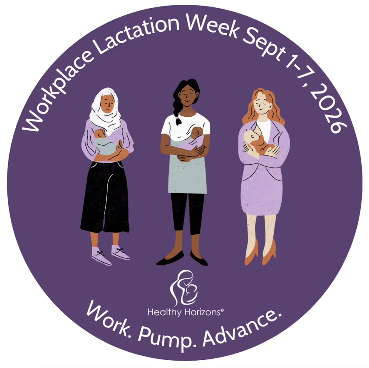 workplace lactation week logo