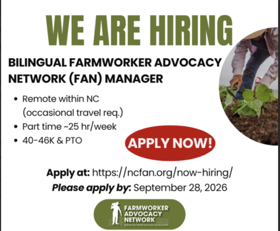 FAN manager job posting