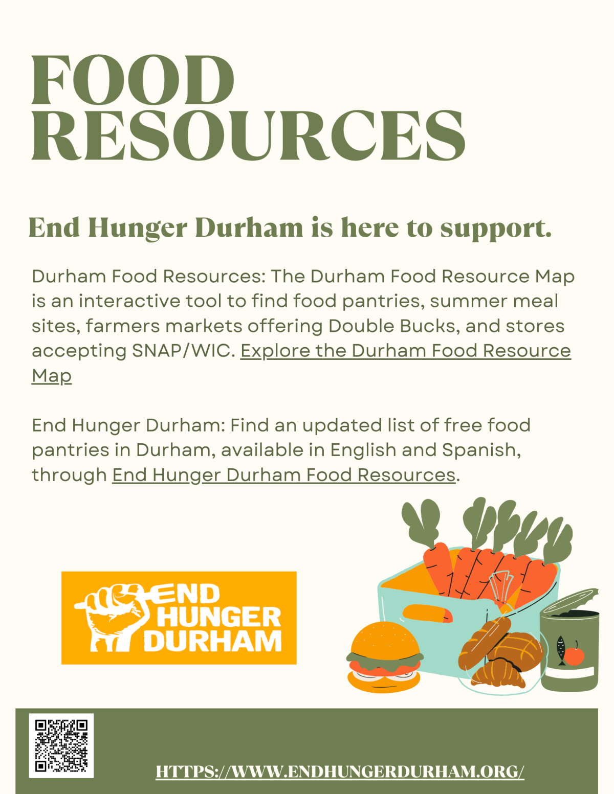 revised Food Resource Flyer